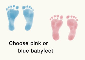 Babyfeet - Blue or Pink