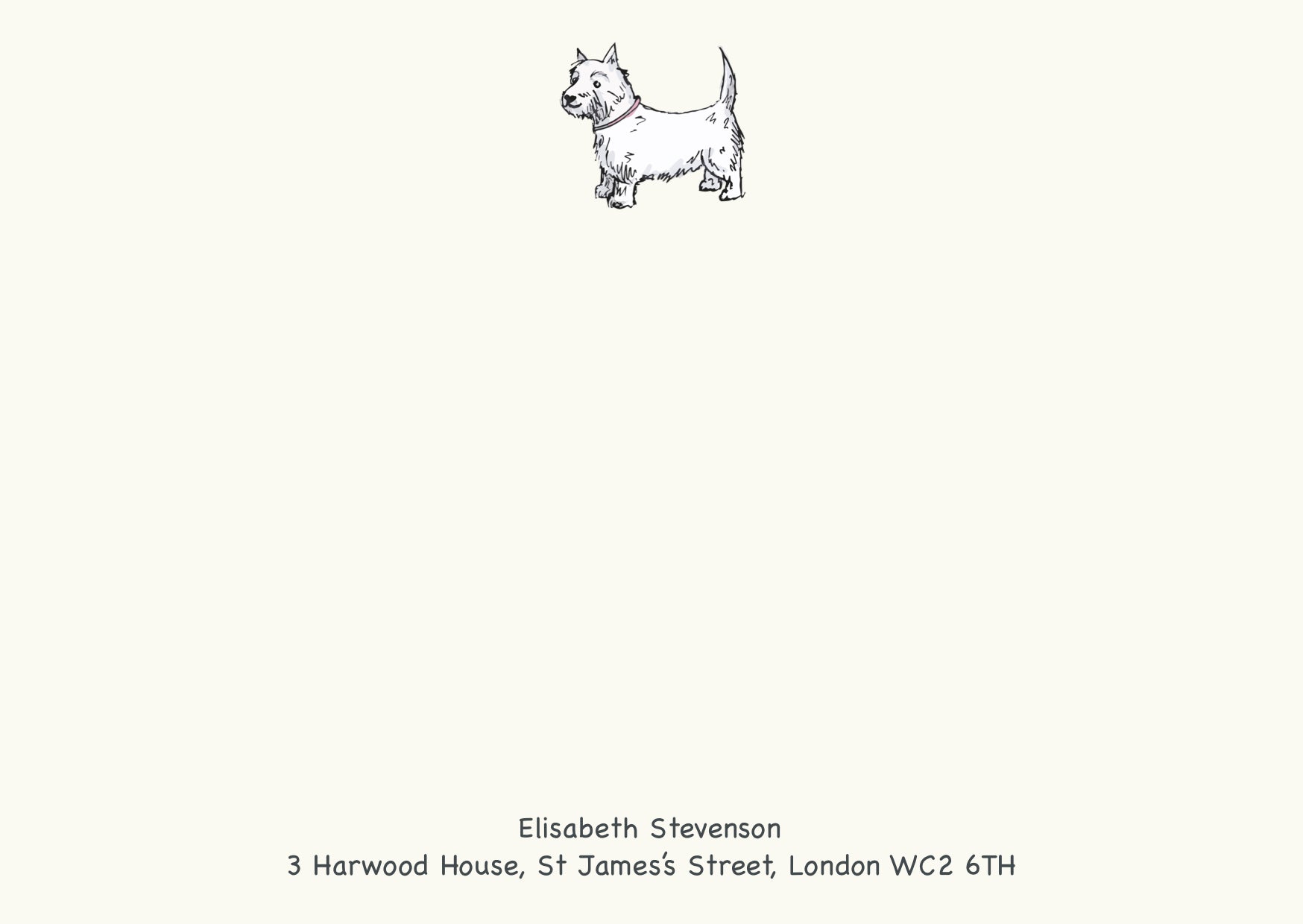 Westie or Scottie Dog