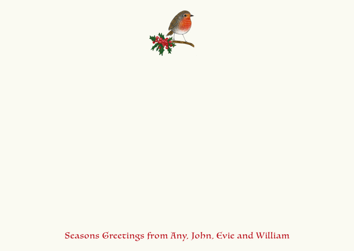 Robin with Holly – Small Signatures