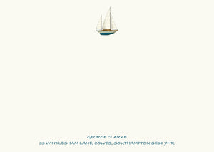 Sailboat - Blue