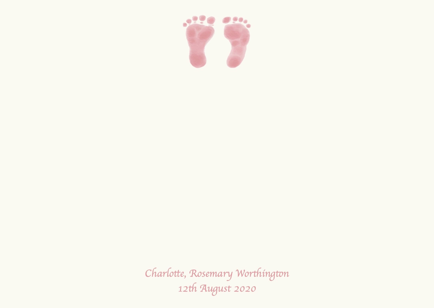 Babyfeet Pink