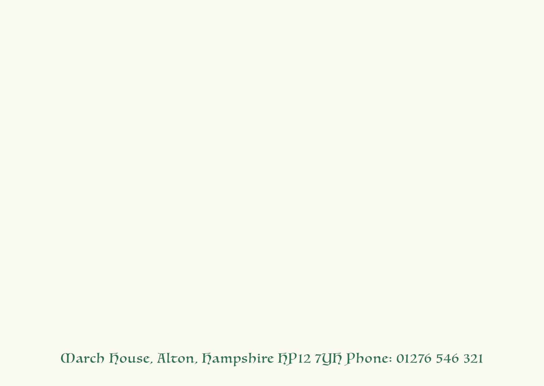 Text only - Bottom Layout 1 line
