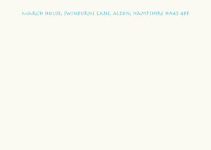 Text only - Top Layout 1 line