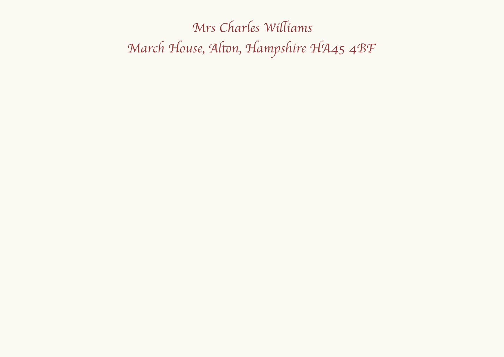 Text only - Top Layout 2 lines